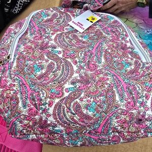 Pink Paisley Mini Backpack